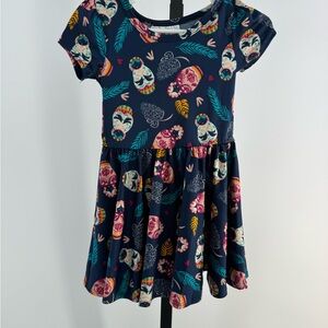 Dot Dot Smile Colorful Patterned Kids Dress Size 12/24 Months New with Tags